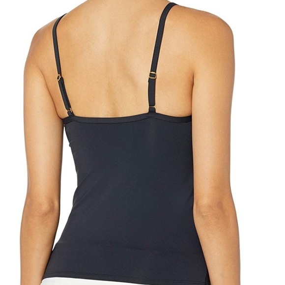 Bleu Rod Beattie Tankini Top Navy High Neck Size 8 - Picture 2 of 6